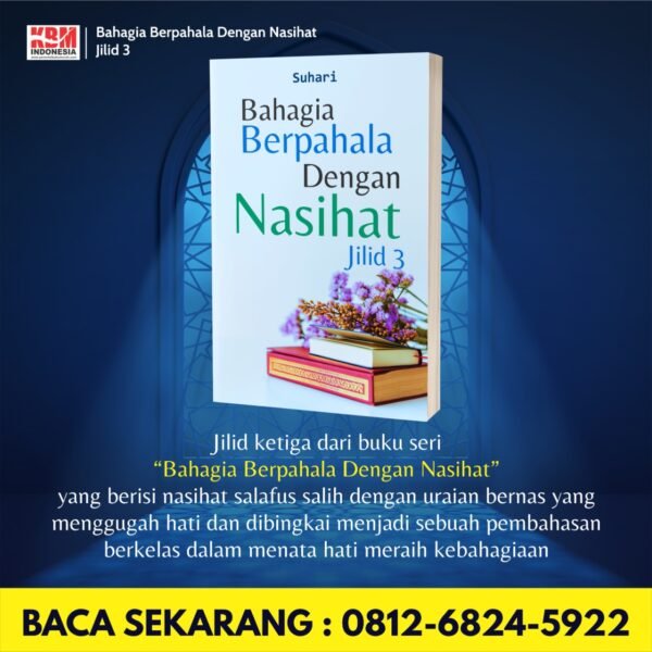 Buku Bahagia Berpahala Dengan Nasihat Jilid 3