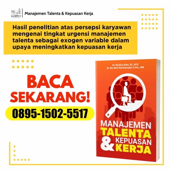 Buku Manajemen Talenta & Kepuasan Kerja