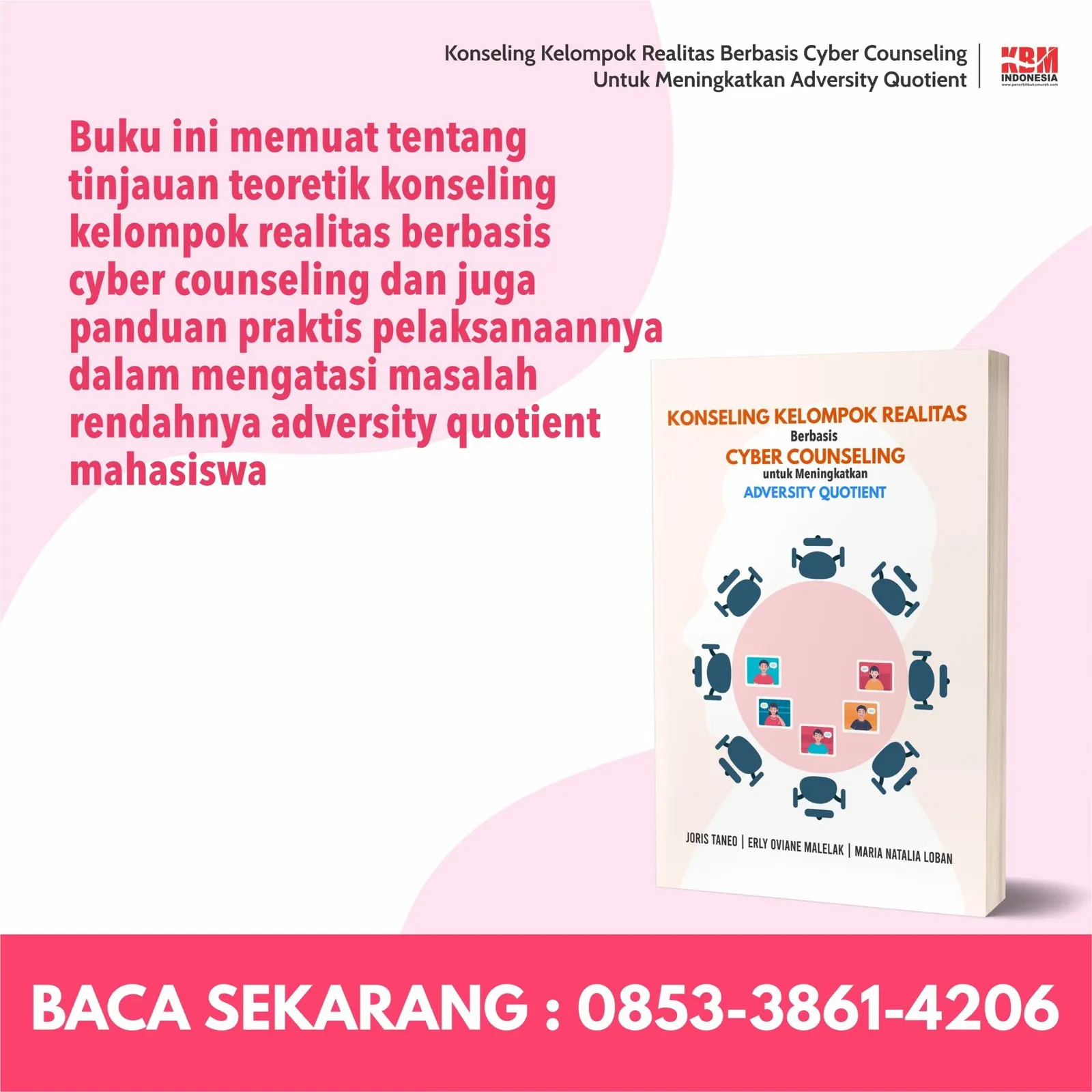 Buku Konseling Kelompok Realitas Berbasis Cyber Counseling untuk Meningkatkan Adversity Quotient