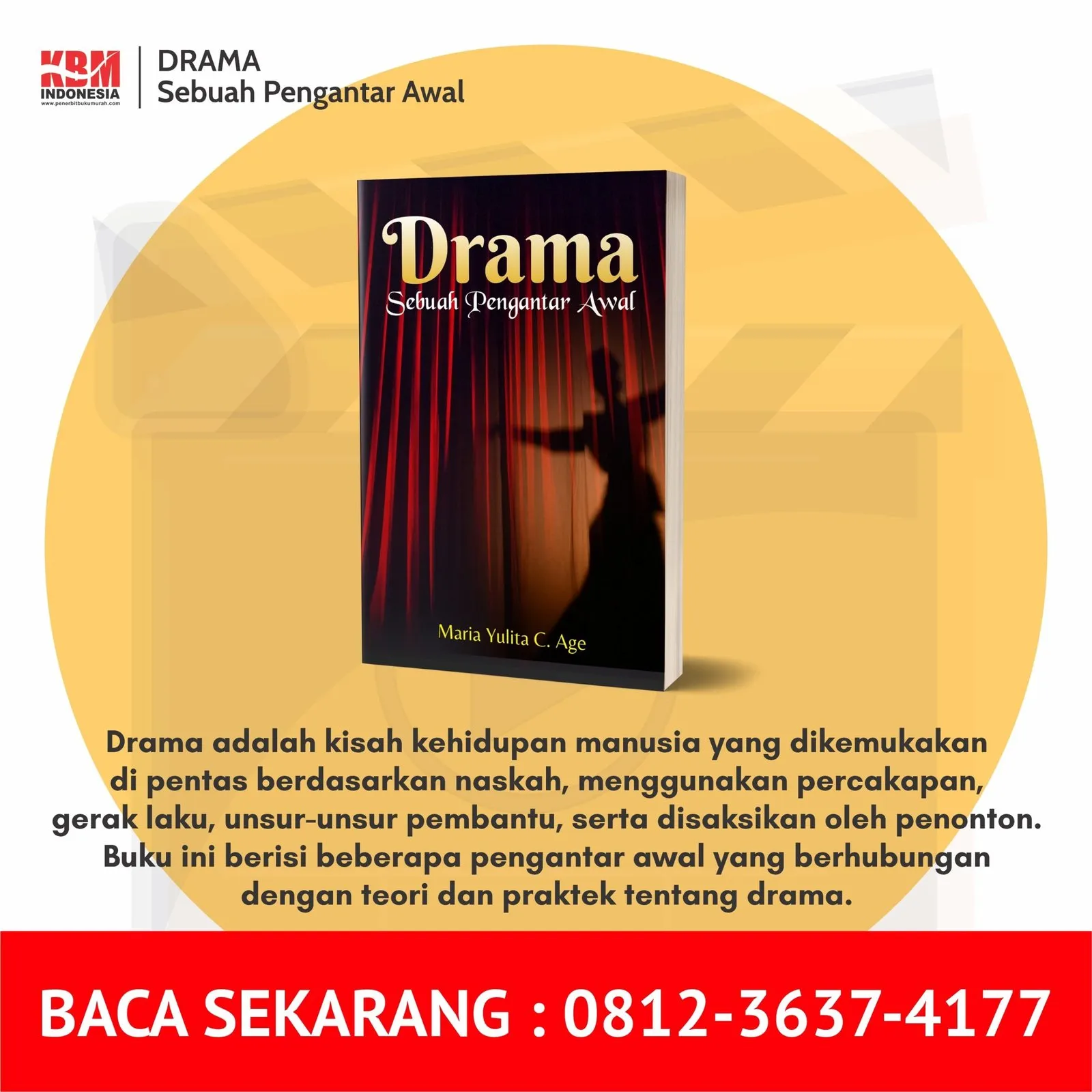 Buku DRAMA : Sebuah Pengantar Awal