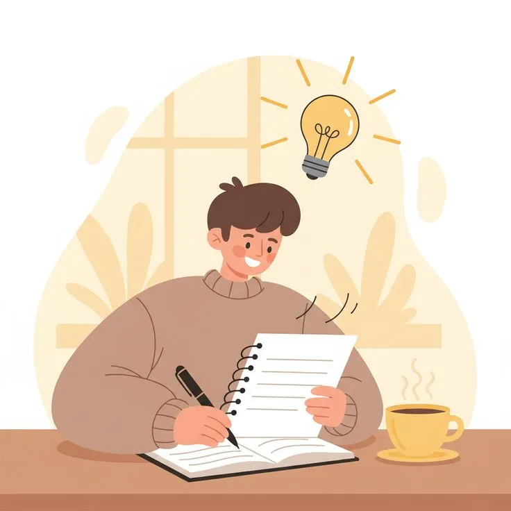 Panduan Langkah Demi Langkah Menulis Buku Pertama Anda: Dari Ide Hingga Terbit (Ilustrasi)