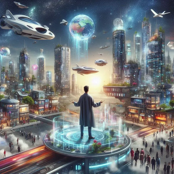 Dunia Masa Depan di Atas Kertas: Panduan Menulis Sci-Fi yang Logis, Realistis, dan Memikat (Ilustrasi)