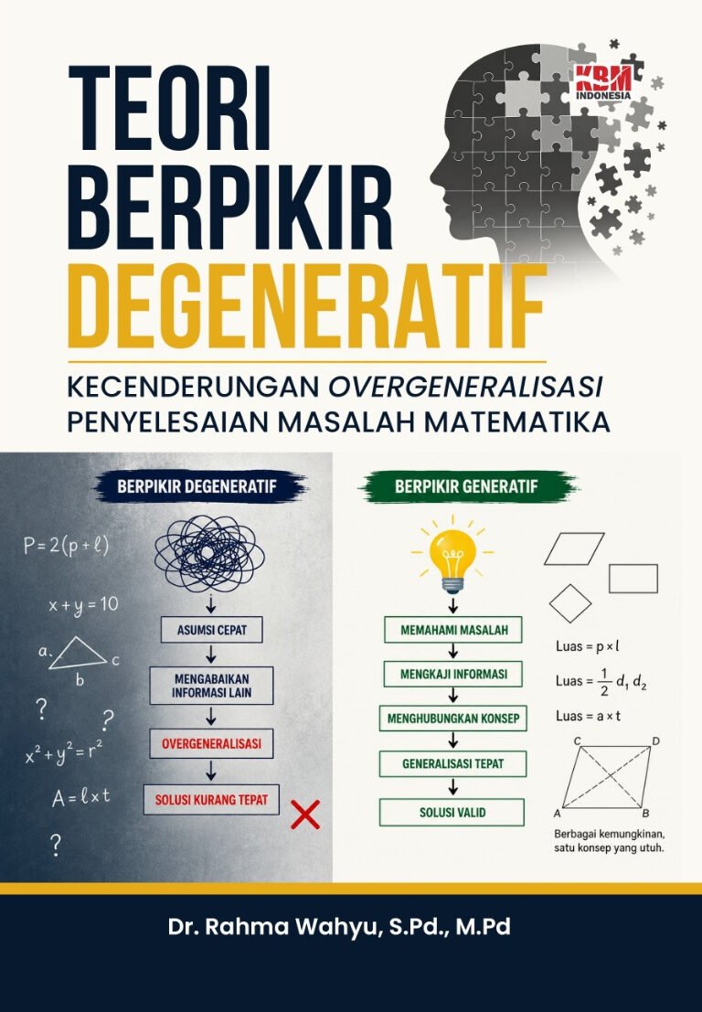 TEORI BERPIKIR DEGENERATIF : Kecenderungan Overgeneralisasi Penyelesaian Masalah Matematika